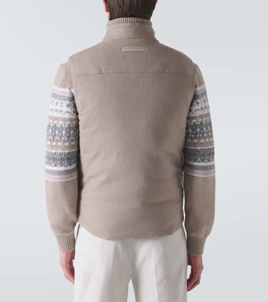 Zegna Cashmere down vest | Thumbnail 4