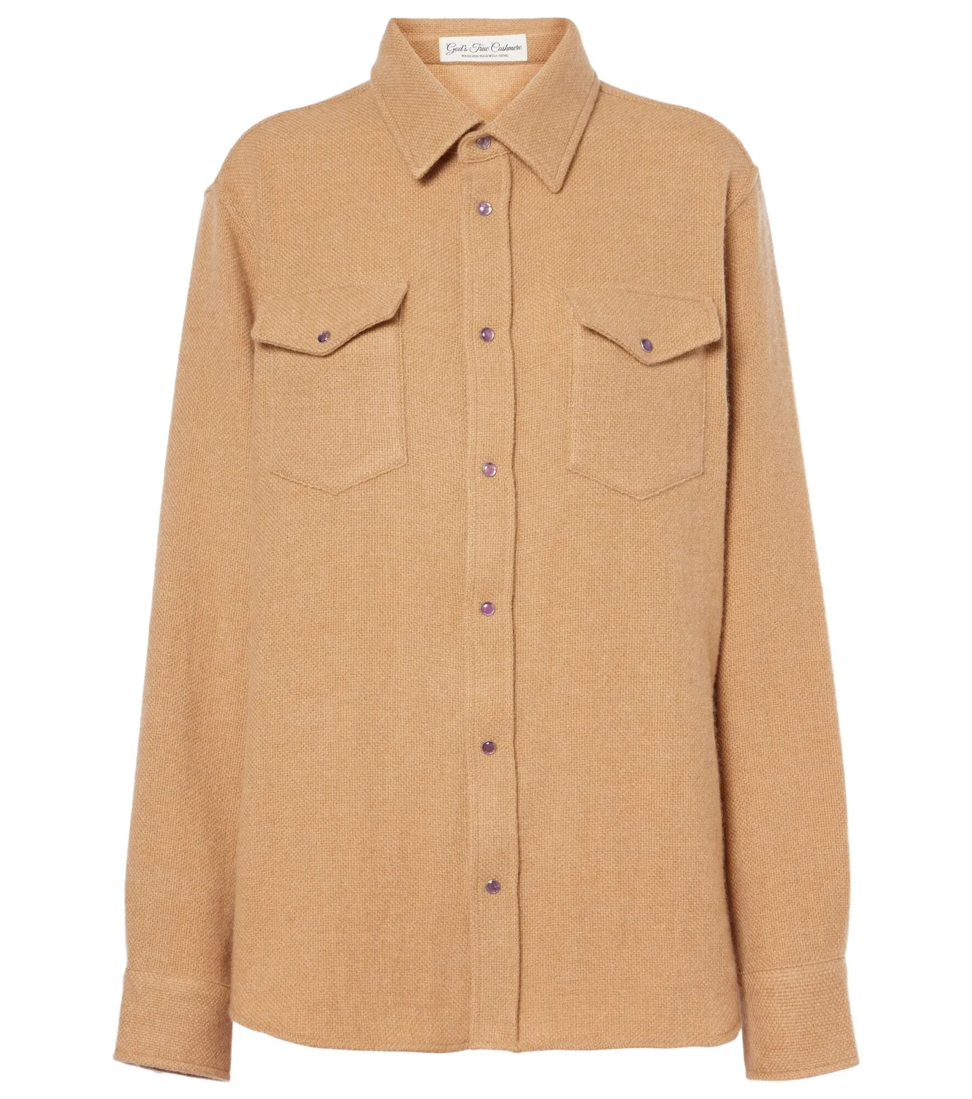 Bronze cashmere shirt Bronze cashmere shirt