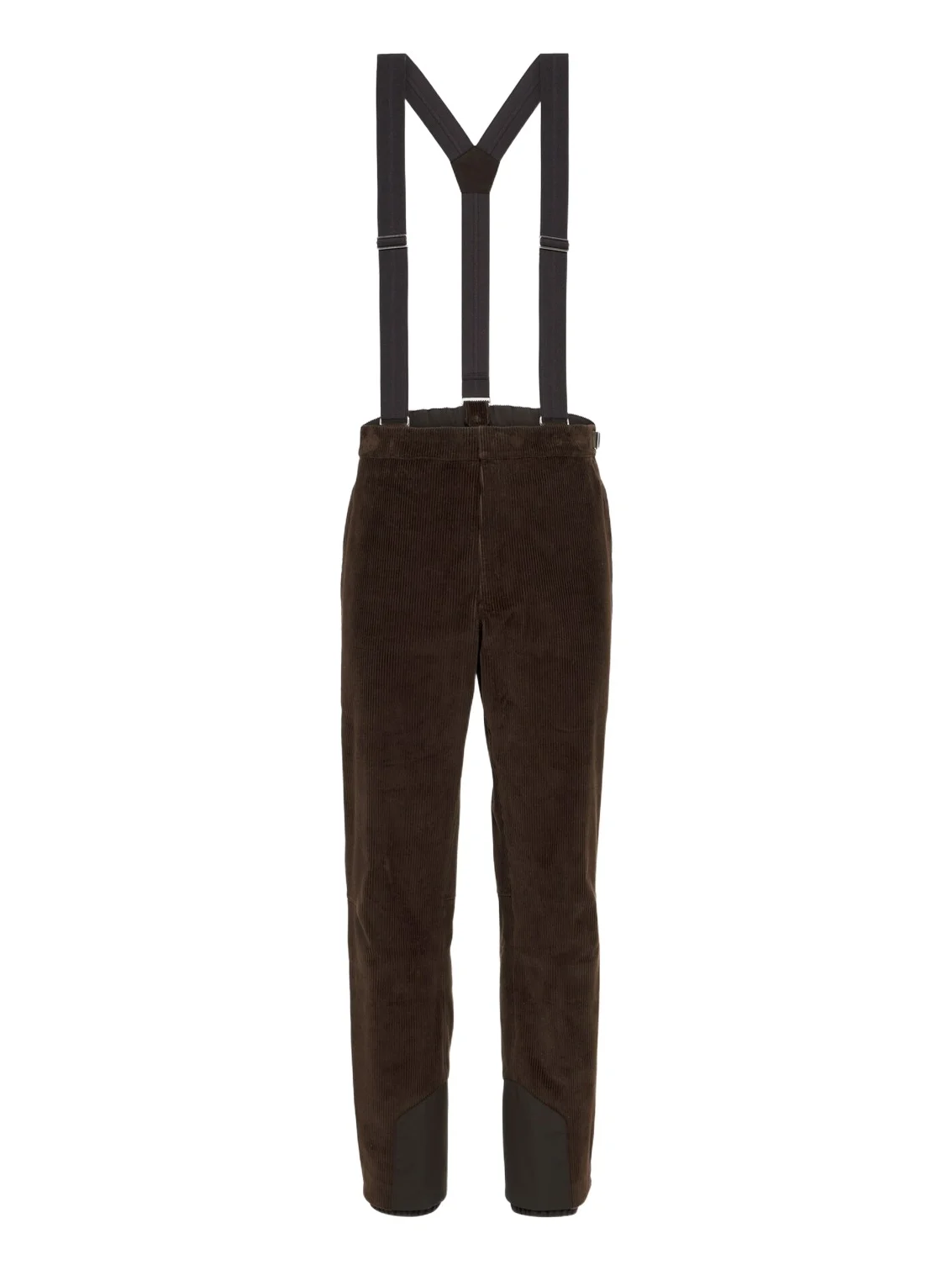 Zegna Cashmere and cotton corduroy ski salopettes