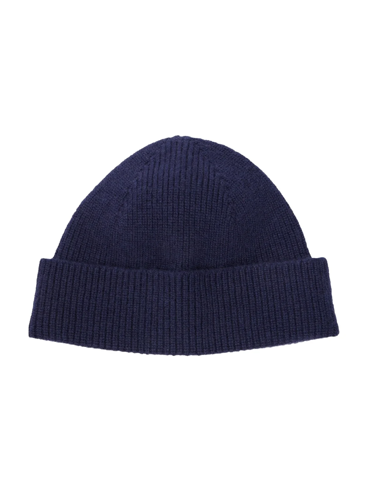 Ribbed-knit cashmere beanie