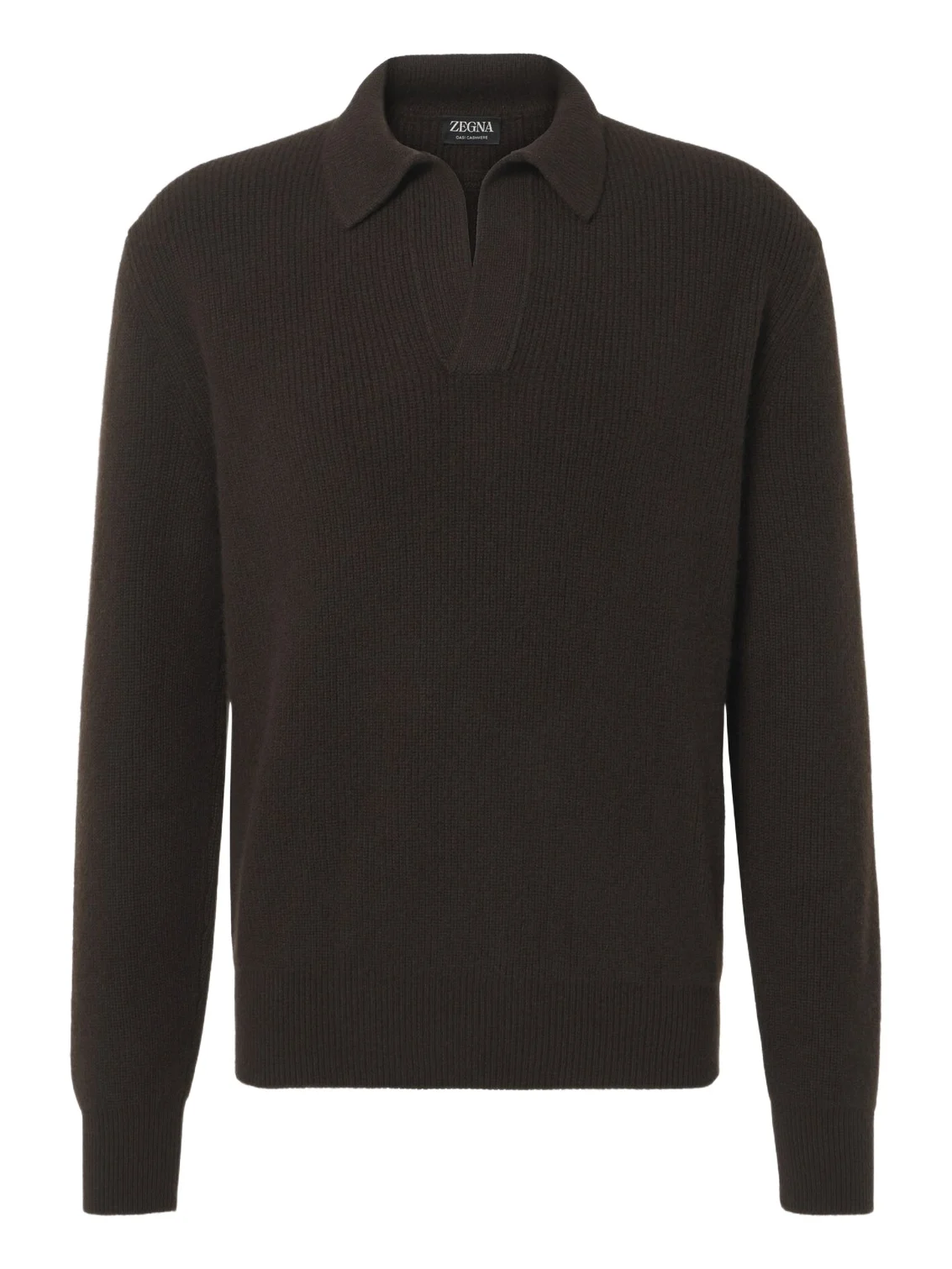 Zegna Cashmere polo sweater