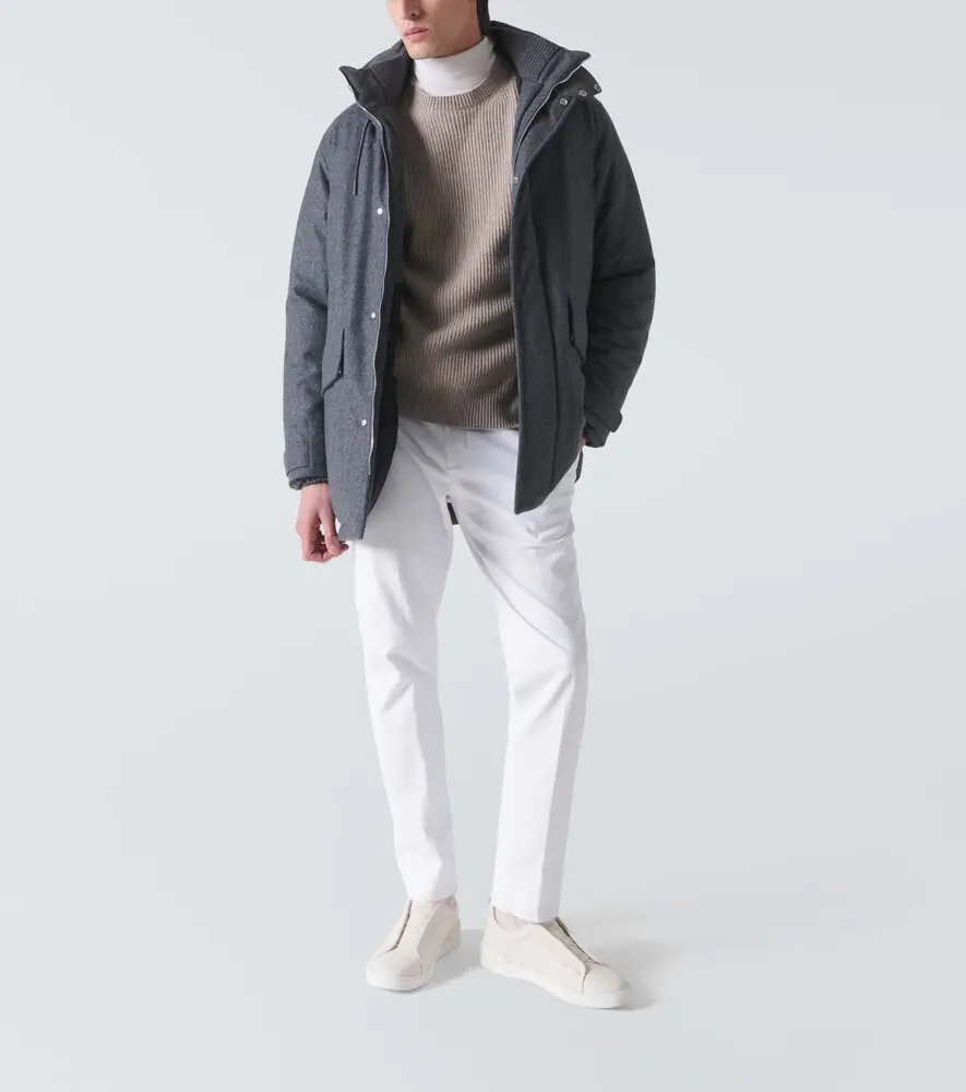 Zegna Wool down coat | Thumbnail 2
