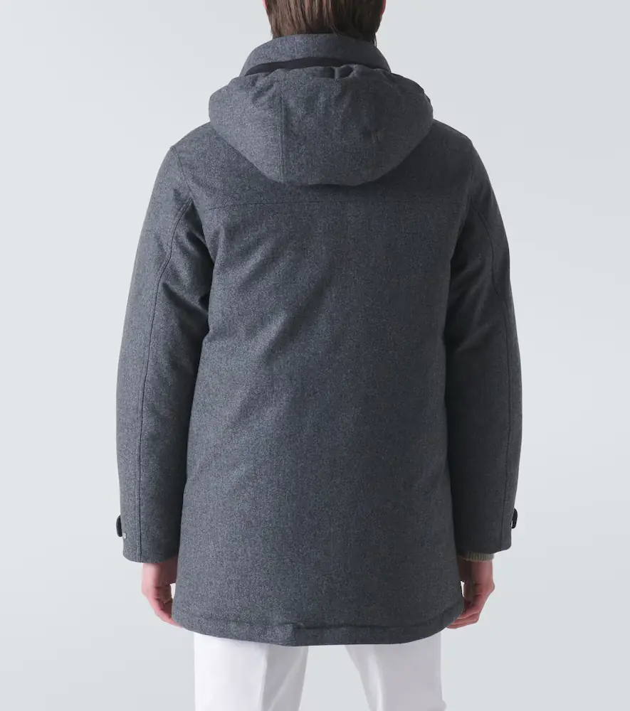 Zegna Wool down coat | Thumbnail 4