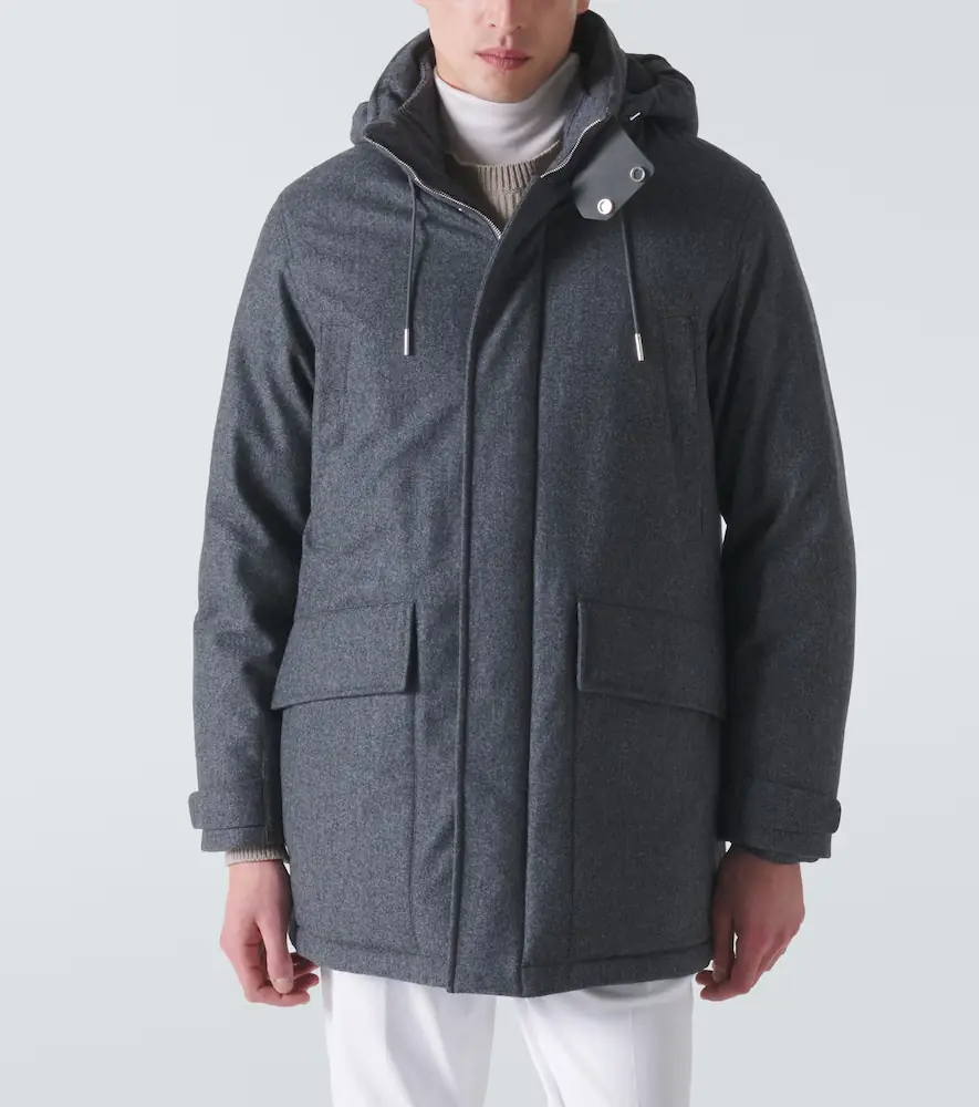 Zegna Wool down coat | Thumbnail 5