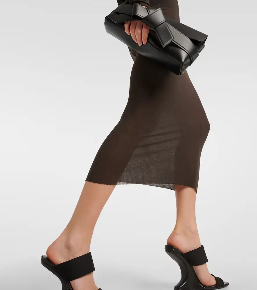 Rick Owens Jersey midi dress | Thumbnail 5