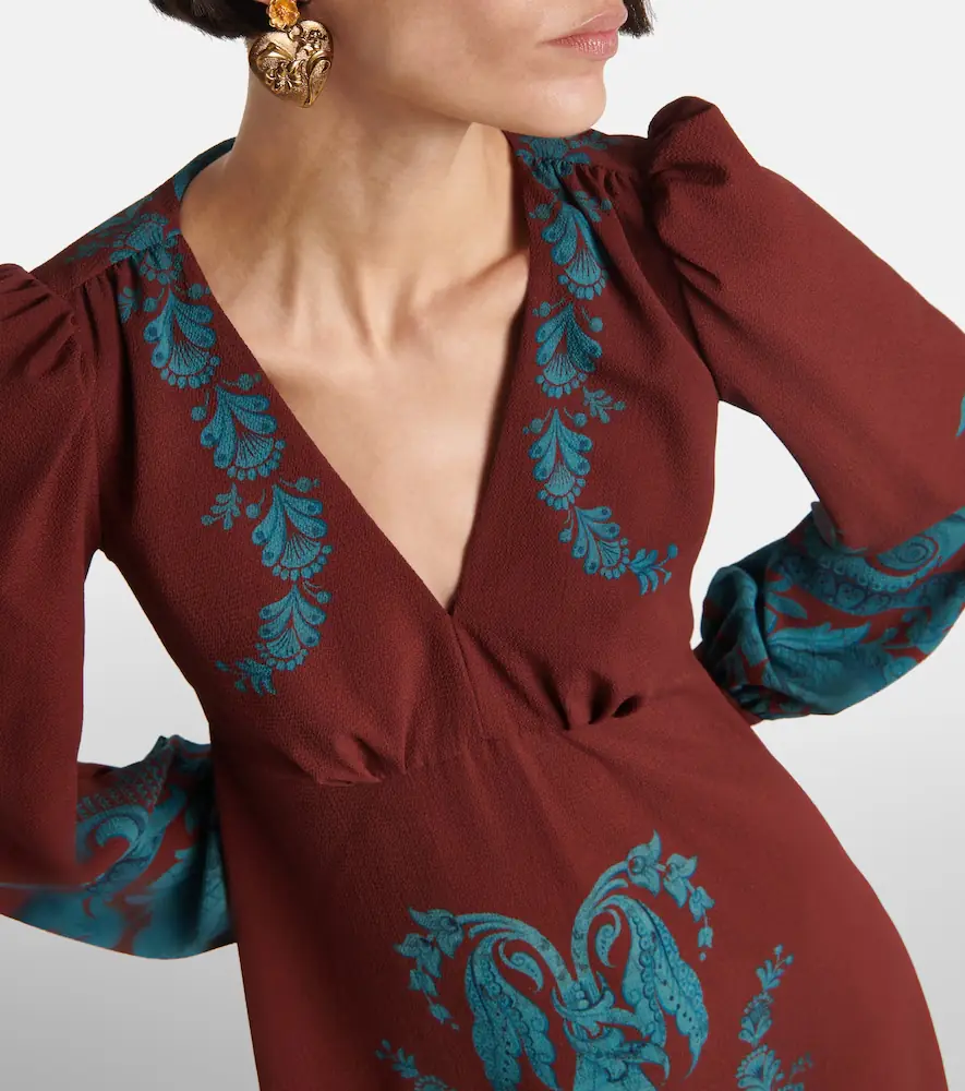 Etro Printed midi dress | Thumbnail 4