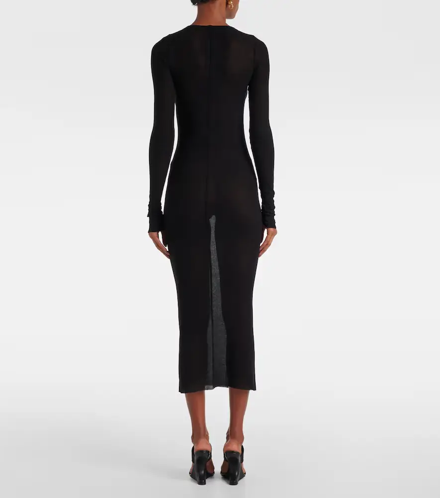Rick Owens Knitted midi dress | Thumbnail 3