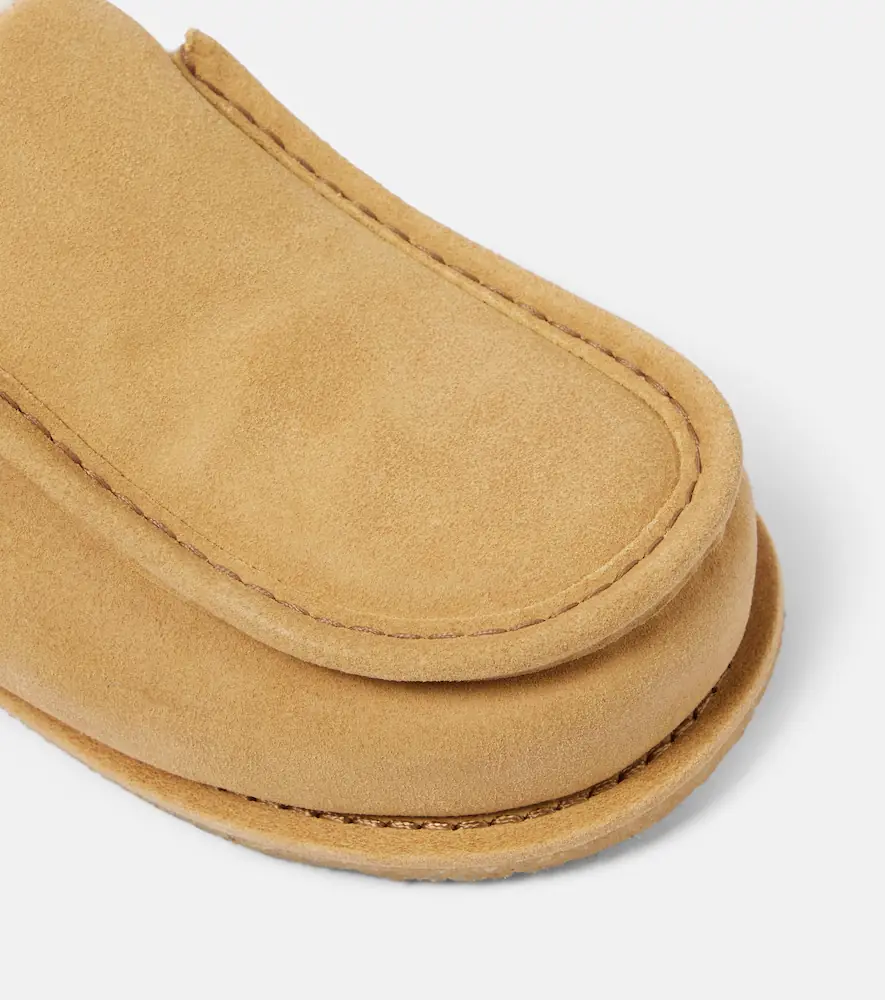 JW Anderson Shearling-lined suede mules | Thumbnail 4