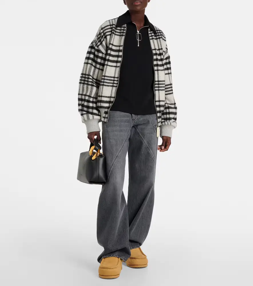 JW Anderson Shearling-lined suede mules | Thumbnail 5
