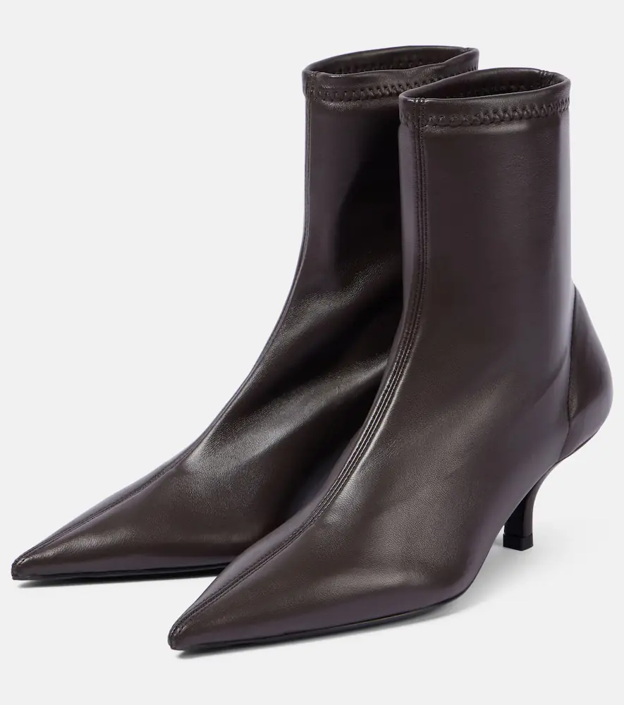 TOTEME Leather sock boots | Thumbnail 2