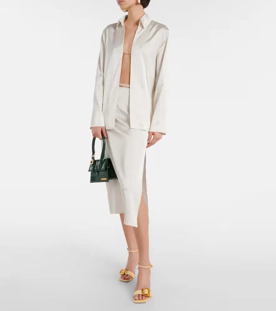 Jacquemus La Jupe Notte midi skirt | Thumbnail 2