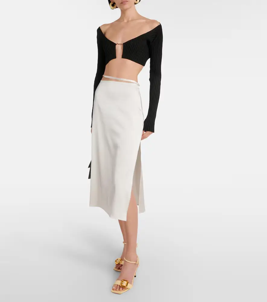 Jacquemus La Jupe Notte midi skirt | Thumbnail 5