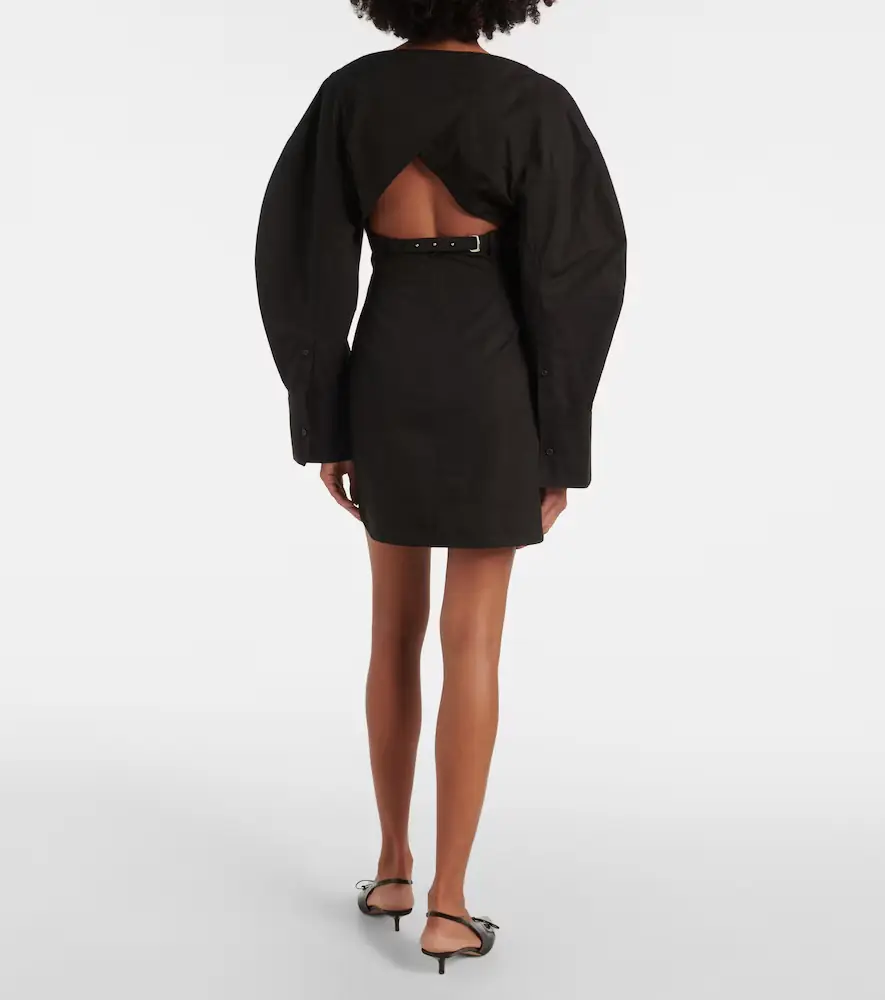 Jacquemus La Robe Chemise Casaco cotton minidress | Thumbnail 6 Jacquemus La Robe Chemise Casaco cotton minidress | Thumbnail 6