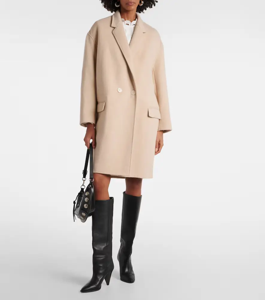 Isabel Marant Efegozi wool, cashmere and silk coat | Thumbnail 3 Isabel Marant Efegozi wool, cashmere and silk coat | Thumbnail 3