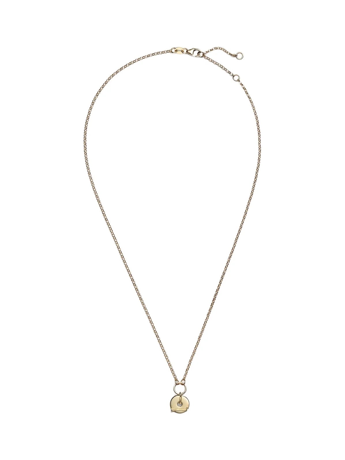 Dream 18kt gold pendant necklace with diamond