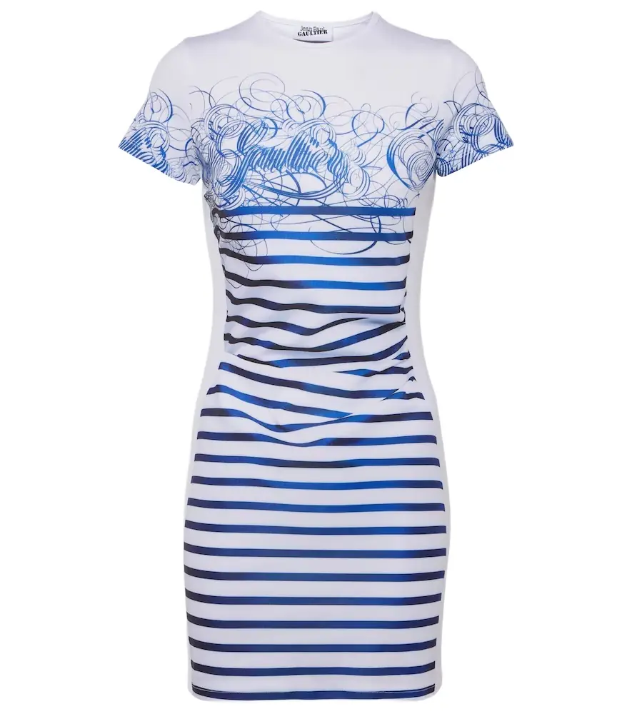 Jean Paul Gaultier Printed minidress | Image 1 Jean Paul Gaultier Printed minidress | Image 1