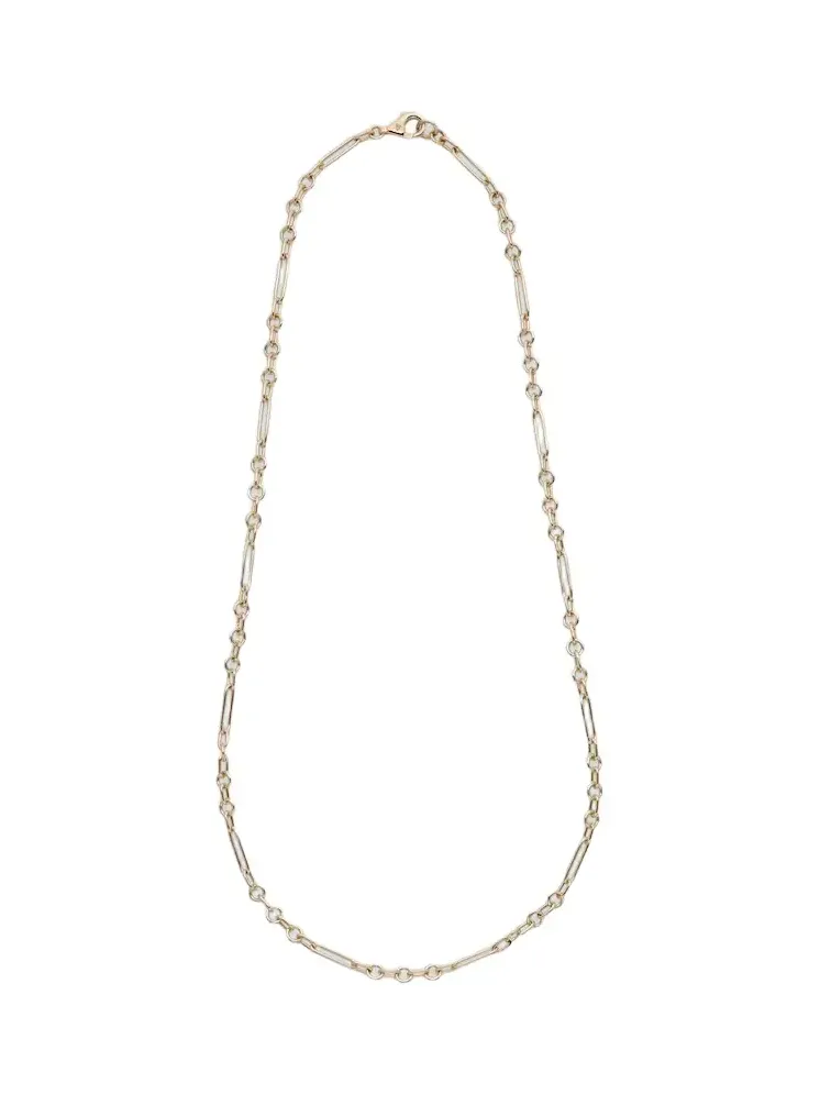 Foundrae Mixed Clip 18kt gold chain necklace
