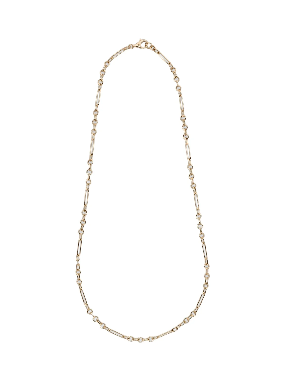 Foundrae Mixed Clip 18kt gold chain necklace