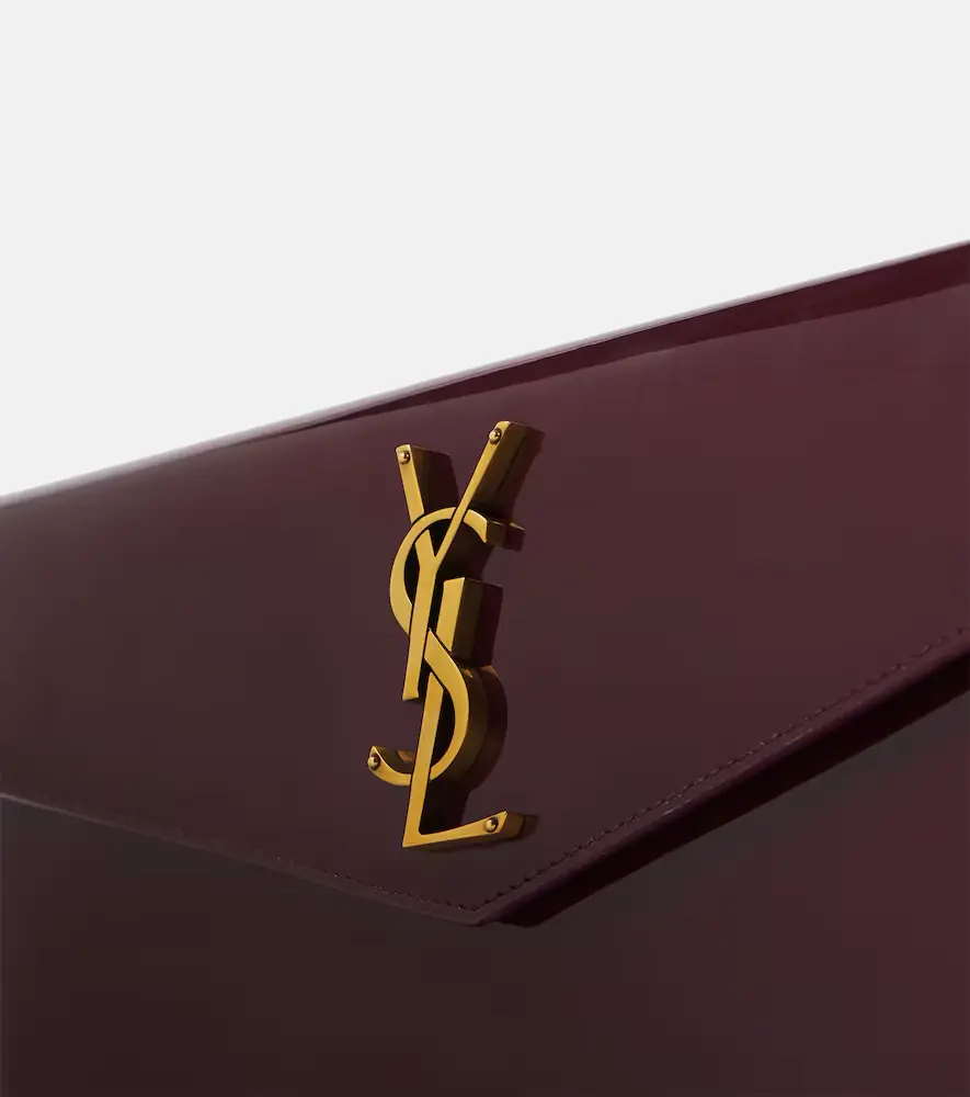 Saint Laurent Uptown patent leather clutch | Thumbnail 4