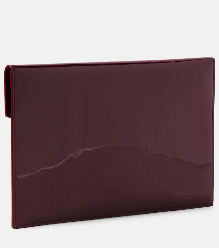 Saint Laurent Uptown patent leather clutch | Thumbnail 5