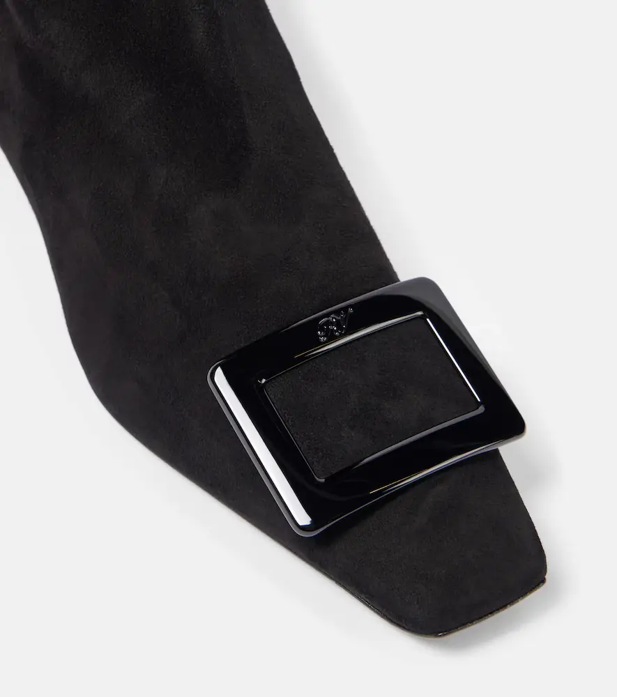Roger Vivier Belle Vivier 45 suede over-the-knee boots | Thumbnail 4 Roger Vivier Belle Vivier 45 suede over-the-knee boots | Thumbnail 4