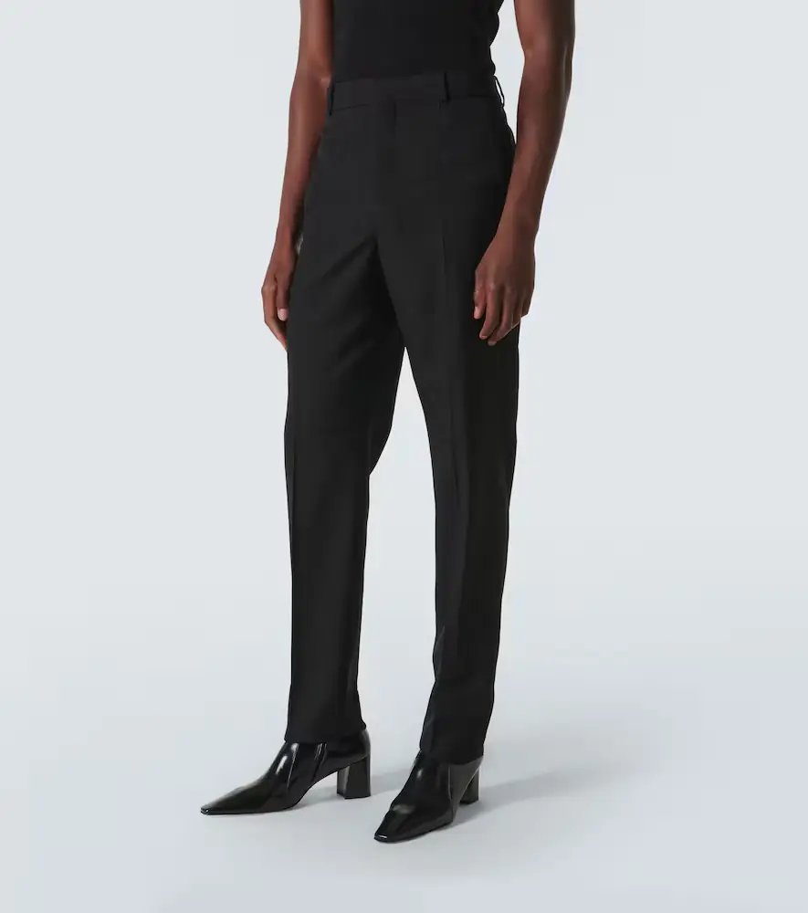Saint Laurent High-rise straight pants | Thumbnail 3 Saint Laurent High-rise straight pants | Thumbnail 3