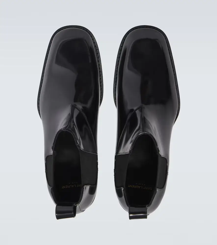 Saint Laurent Vadim leather Chelsea boots | Thumbnail 4 Saint Laurent Vadim leather Chelsea boots | Thumbnail 4