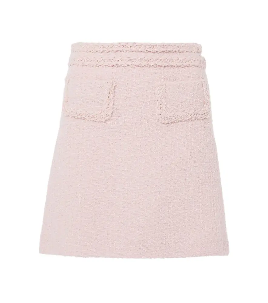Giambattista Valli High-rise wool-blend miniskirt | Image 1 Giambattista Valli High-rise wool-blend miniskirt | Image 1
