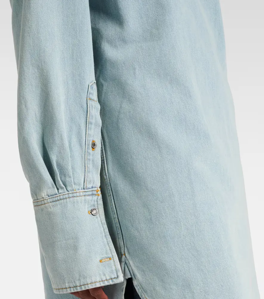 Dries Van Noten Denim turtleneck top | Thumbnail 4 Dries Van Noten Denim turtleneck top | Thumbnail 4