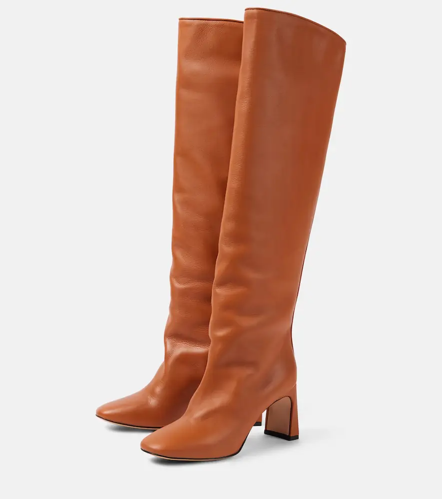Souliers Martinez Roberta leather knee-high boots | Thumbnail 4 Souliers Martinez Roberta leather knee-high boots | Thumbnail 4