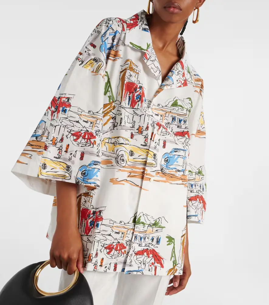 Jacquemus Casaco printed cotton bowling shirt | Thumbnail 3