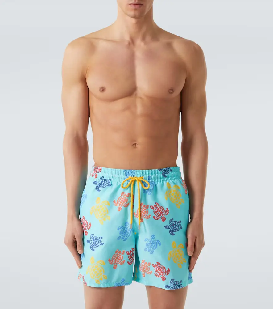 Vilebrequin x Falke Moorea printed swim trunks | Thumbnail 3 Vilebrequin x Falke Moorea printed swim trunks | Thumbnail 3