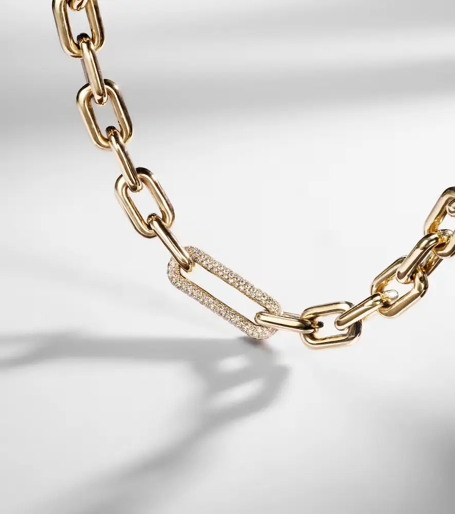 SHAY JEWELRY 18kt gold chain bracelet with diamonds | Thumbnail 5 SHAY JEWELRY 18kt gold chain bracelet with diamonds | Thumbnail 5