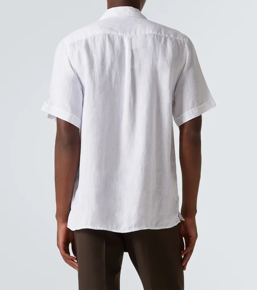 Vilebrequin Charli linen bowling shirt | Thumbnail 2