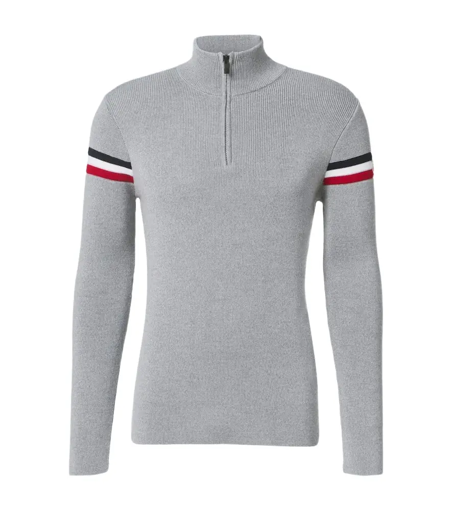 Fusalp Wengen wool half-zip sweater