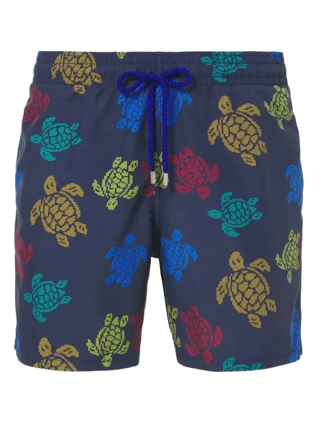Vilebrequin x Falke Moorea printed swim trunks