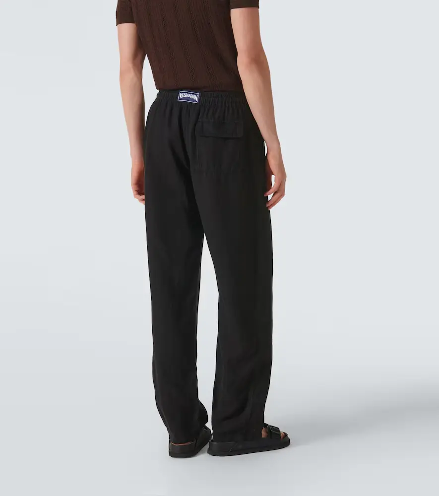Vilebrequin Pacha linen wide-leg pants | Thumbnail 2