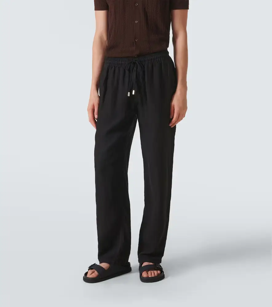 Vilebrequin Pacha linen wide-leg pants | Thumbnail 3