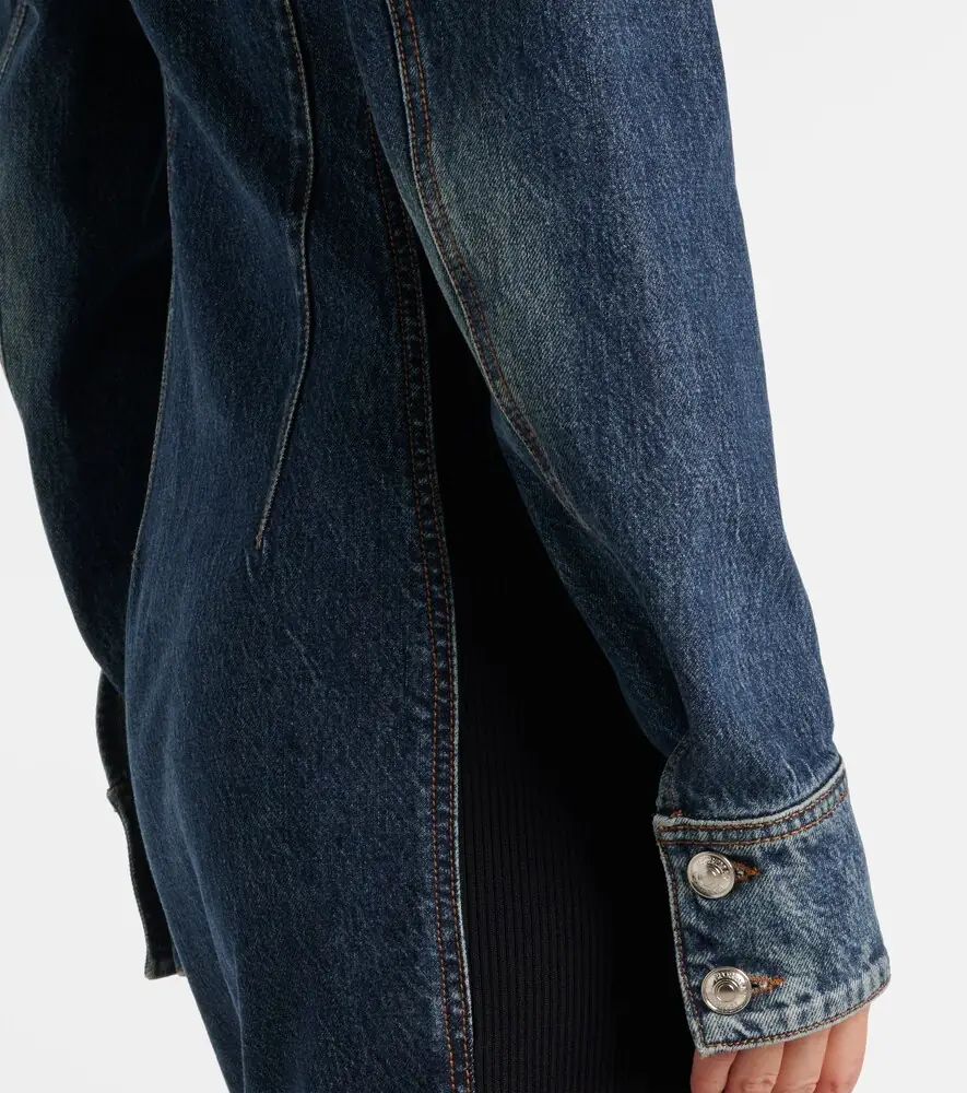 Sportmax Fiorito denim midi dress | Thumbnail 5 Sportmax Fiorito denim midi dress | Thumbnail 5