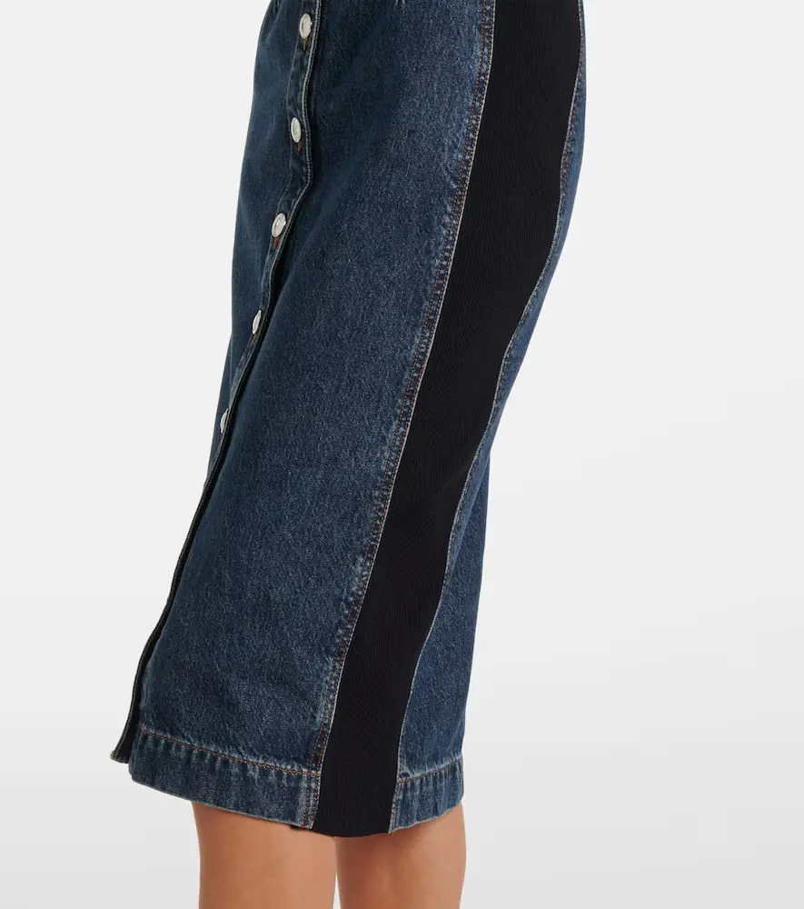 Sportmax Fiorito denim midi dress | Thumbnail 6 Sportmax Fiorito denim midi dress | Thumbnail 6