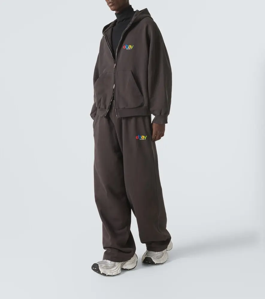 Balenciaga Printed cotton jersey hoodie | Thumbnail 5 Balenciaga Printed cotton jersey hoodie | Thumbnail 5