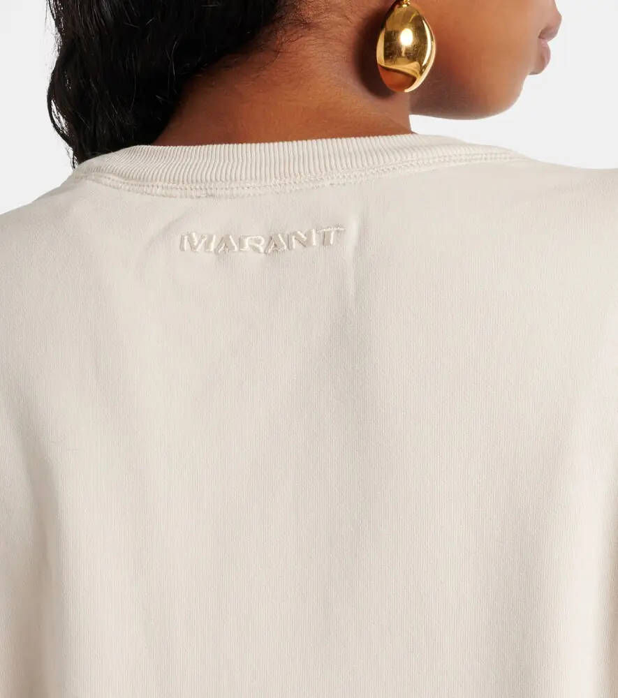 Marant Étoile Pipper draped cotton jersey minidress | Thumbnail 2