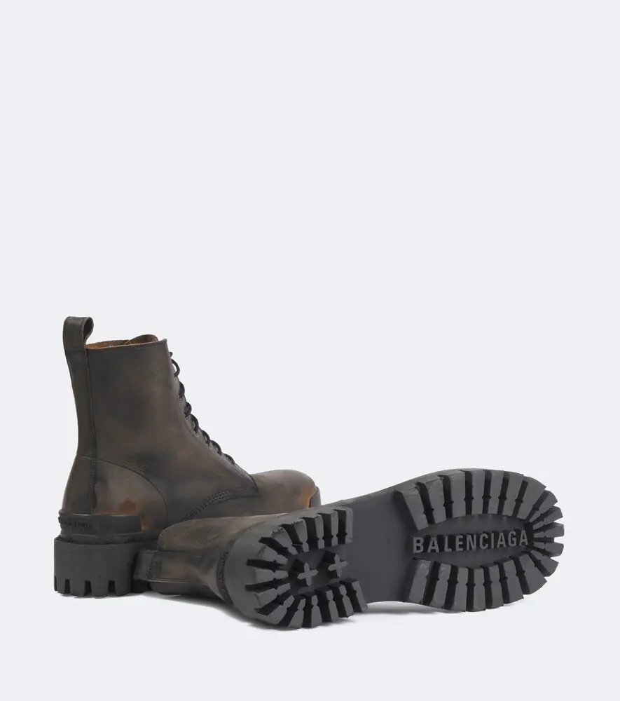 Balenciaga Strike leather boots | Thumbnail 7 Balenciaga Strike leather boots | Thumbnail 7