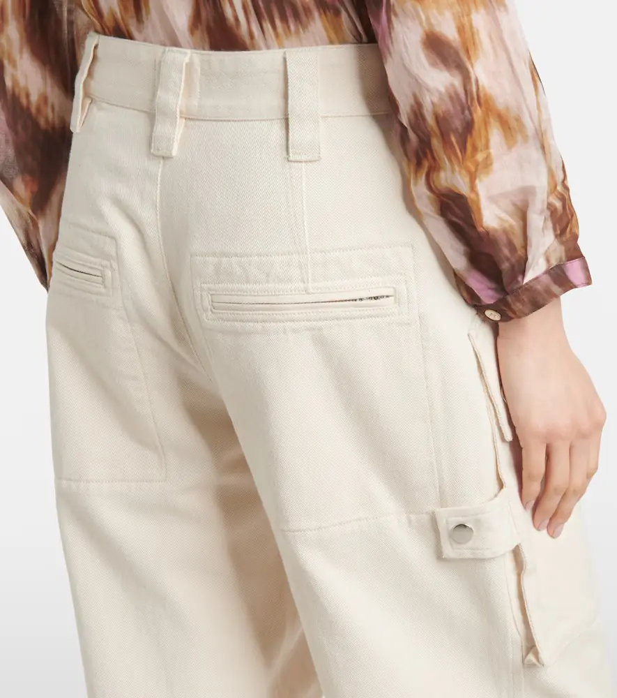 Marant Étoile Jannick low-rise cotton cargo pants | Thumbnail 3