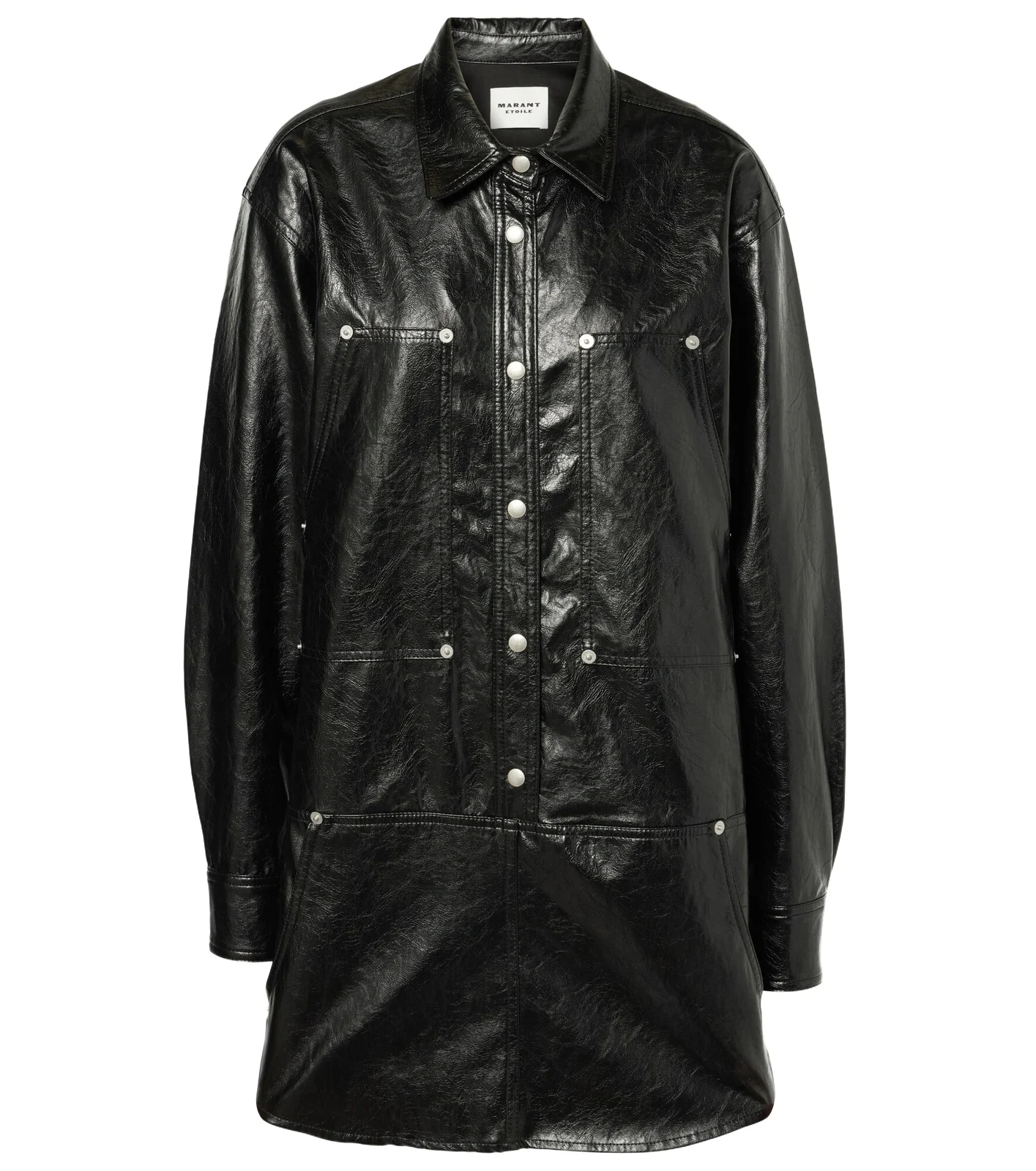 Ayali faux leather minidress