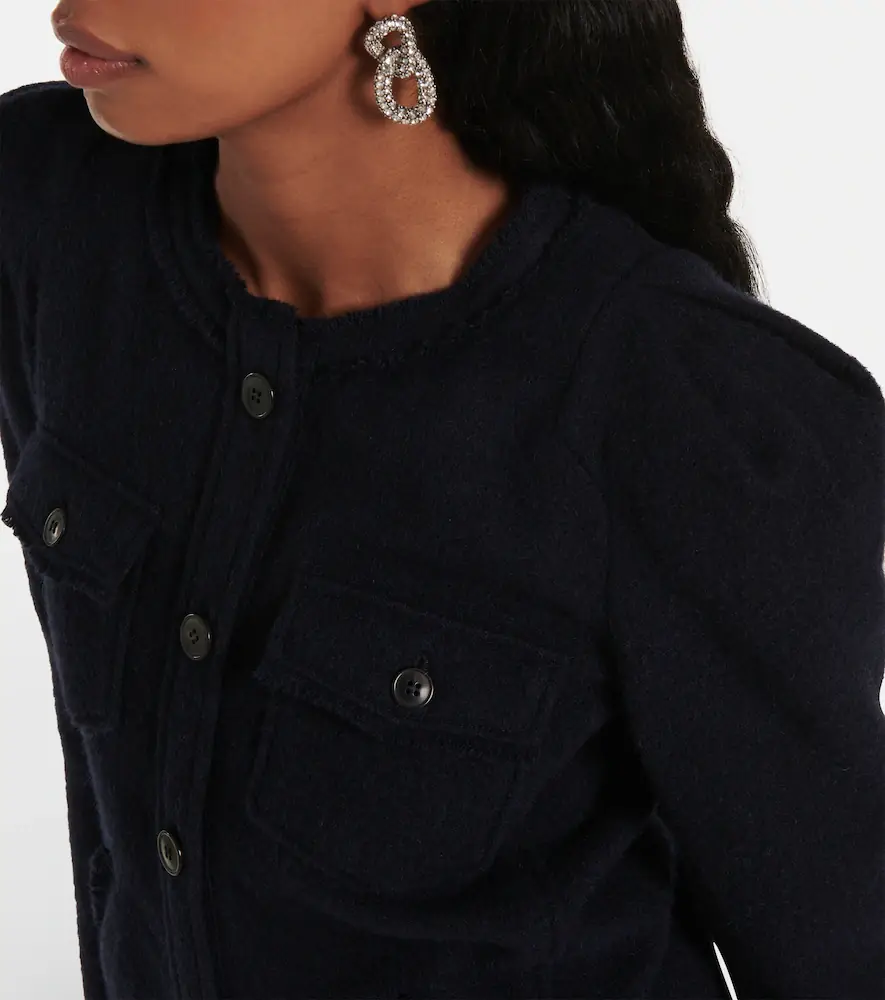 Marant Étoile Nelly wool-blend jacket | Thumbnail 2 Marant Étoile Nelly wool-blend jacket | Thumbnail 2