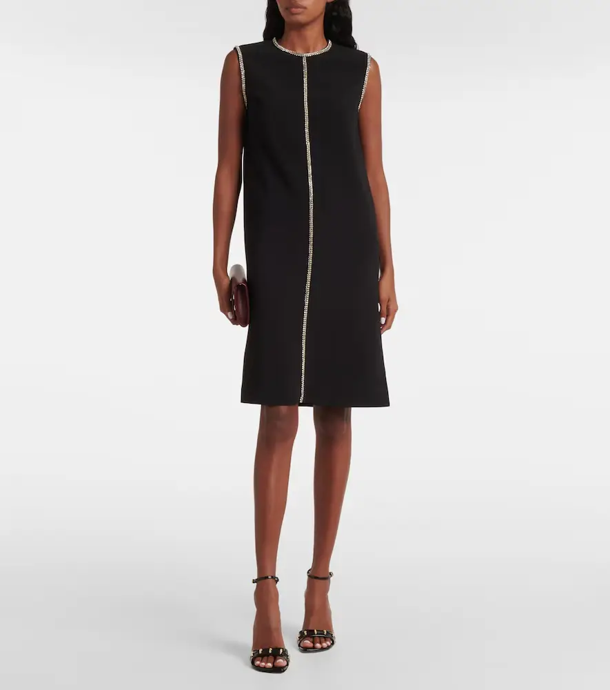 Sportmax Earry embellished cady minidress | Thumbnail 2 Sportmax Earry embellished cady minidress | Thumbnail 2