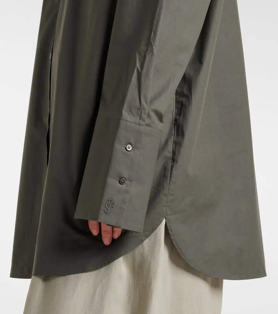 The Frankie Shop Helen cotton shirt | Thumbnail 6