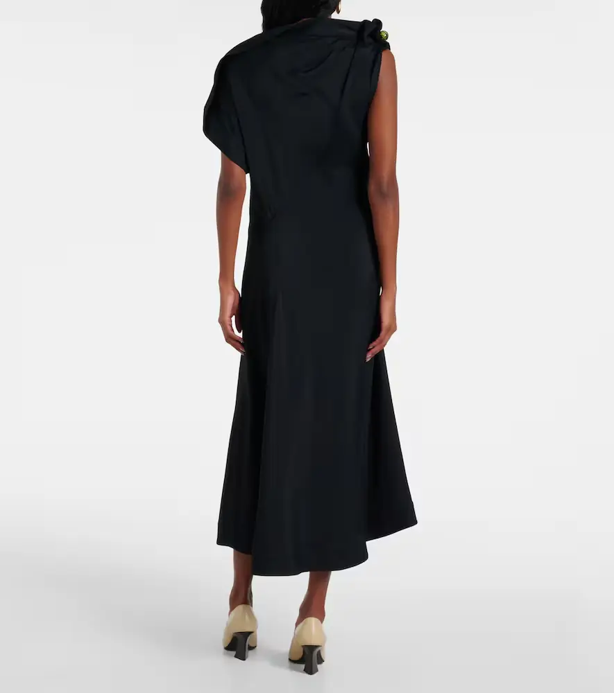 Bottega Veneta Gathered midi dress | Thumbnail 2