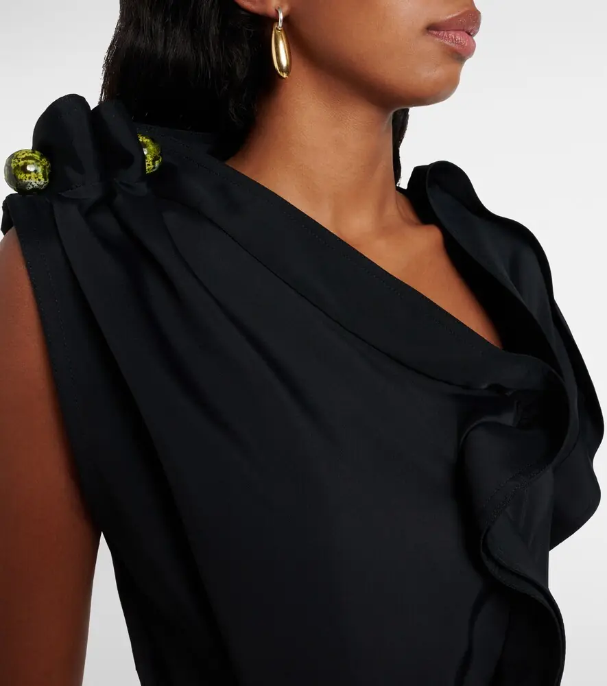 Bottega Veneta Gathered midi dress | Thumbnail 4